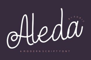 Aleda: A Versatile Script Font for Creative Designers