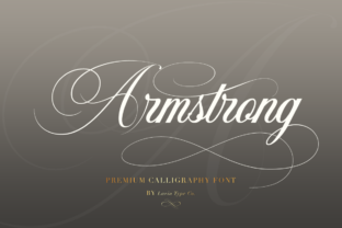 Armstrong: A Script Handwritten Font for Timeless Web Design