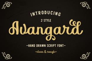 Avangard: A Vintage Script Font for Standout Web Design