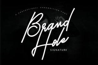 Brand Hole: A Script Handwritten Font for Editorial Design