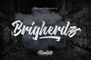 Brigherdz: A Bold Script Font for Modern Web Design