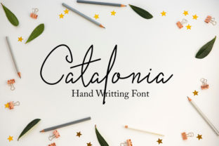 Catalonia: A Handwritten Font for Authentic Branding