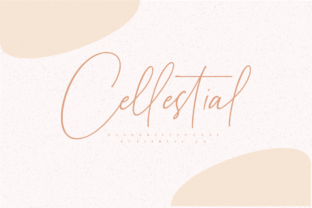 Cellestial: A Script Handwritten Font That Elevates Every Design Project