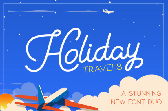 Holiday Duo: A Script Font That Elevates Branding with Style