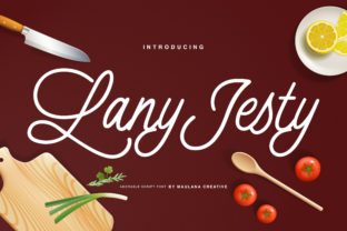 Lany Jesty Script: A Handcrafted Script Font for Creative Designers