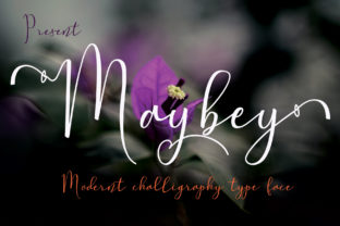 Maybey: A Script Handwritten Font for Standout Brand Campaigns
