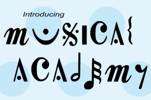 Musical Academy: A Decorative Font for Web Design and Brand Identity