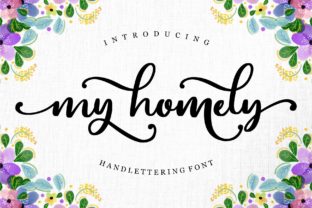 My Homely: A Script Font for Elegant Digital Branding