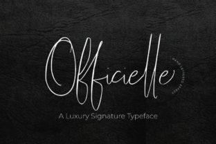 Officielle Script: A Font That Breathes Life Into Branding