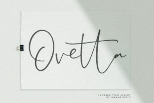 Ovetta: A Script Handwritten Font That Elevates Your Creative Projects