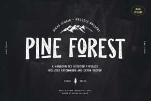 Pine Forest: A Bold Sans Serif for Digital Branding and Web Design