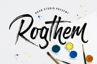 Rogthem: A Script Handwritten Font for Bold Web Design