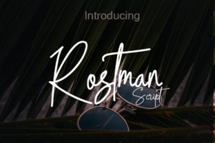 Rostman: The Script Handwritten Font That Elevates Your Digital Brand