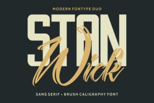 Stanwick: A Bold Sans Serif Font for Creative Makers