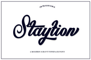 Staytion Script: The Ultimate Font for Creative Digital Campaigns