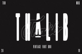 Thalib: The Modern Script Font That Elevates Your Brand