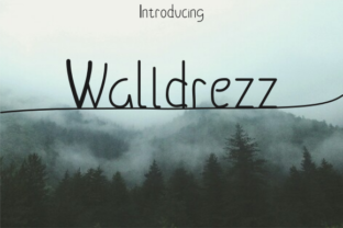 Walldrezz: The Font That Elevates Your Brand’s Visual Identity