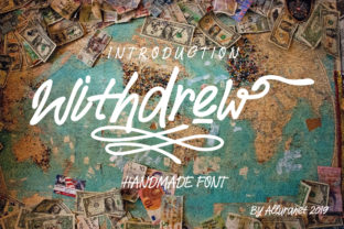 Withdrew: A Script Handwritten Font for Authentic Branding and Campaign Creativity