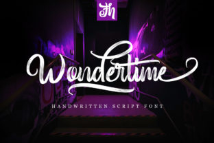 Wondertime: The Magical Script Font for Creative Campaigns